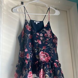 Patrons of Peace Navy Floral Dress